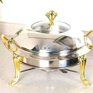 Food Heaters - Buffet Round Catering Warmer Servers New!